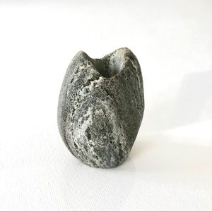 Vase Candle Holder Flower Stone